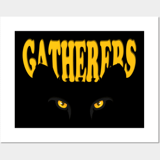 Tiger Gaterers Dark Eyes Tiger Vintage Gift Lovers Posters and Art